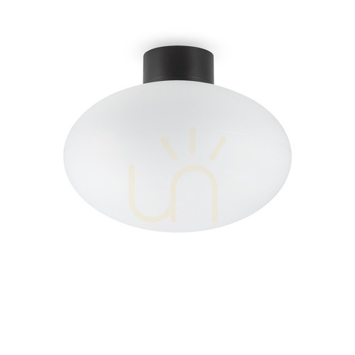 Sprawdź Plafon zewnętrzny Ideallux CLIO 148878 czarny E27 IP44 9 cm