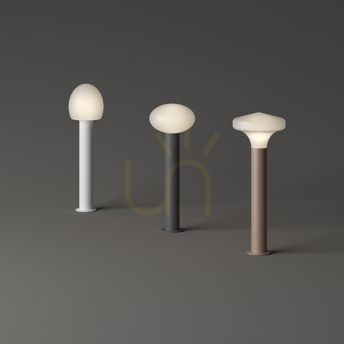 Sprawdź Lampa zewnętrzna stojąca Ideallux Clio 328829 brązowa E27 IP44 60 cm