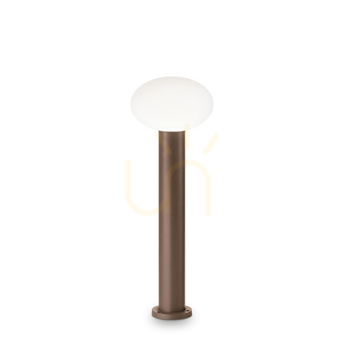 Sprawdź Lampa zewnętrzna stojąca Ideallux Clio 328829 brązowa E27 IP44 60 cm