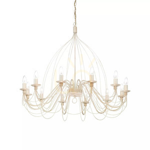 Lampa wisząca Ideallux CORTE 097671 rdzawa 12xE14 Ø95 cm 2 Lampa wisząca Ideallux CORTE 097671 rdzawa 12xE14 Ø95 cm small 2