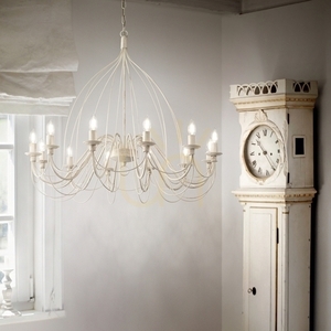 Lampa wisząca Ideallux CORTE 097671 rdzawa 12xE14 Ø95 cm 3 Lampa wisząca Ideallux CORTE 097671 rdzawa 12xE14 Ø95 cm small 3