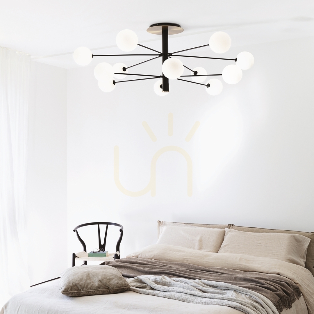 Zobacz Plafon Ideallux Cosmopolitan 273709 czarny 12xG9 145 cm Plafon Ideallux Cosmopolitan 273709 czarny 12xG9 145 cm