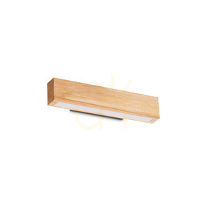 Kinkiet Ideallux Craft 284477 LED 12W drewniany czarny 40 cm 0 Kinkiet Ideallux Craft 284477 LED 12W drewniany czarny 40 cm small 0