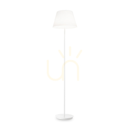 Sprawdź Lampa stojąca Ideallux Cylinder 111452 biała 2xE27 40 cm
