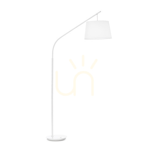 Sprawdź Lampa stojąca Ideallux Daddy 110356 biała E27 1x60W 197 cm