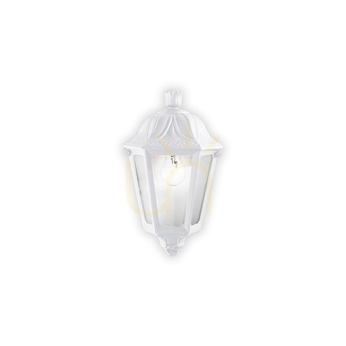 Sprawdź Kinkiet zewnętrzny Ideallux Dafne 120430 biały E27 IP55 22 cm