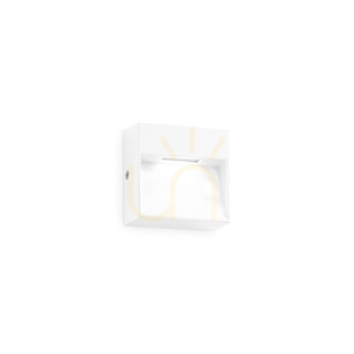 Sprawdź Kinkiet zewnętrzny Ideallux Dedra 328638 biały LED 1,5W IP65 10 cm