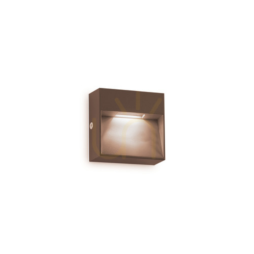 Sprawdź Kinkiet zewnętrzny Ideallux Dedra 328621 LED 1,5W brązowy IP65 10 cm