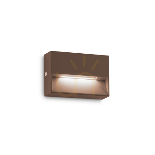 Sprawdź Kinkiet zewnętrzny Ideallux Dedra 316895 LED 1,5W brązowy IP65 10 cm