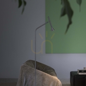 Lampa stojąca Ideallux Diesis 285337 LED 4,5W nikiel 151 cm small 2