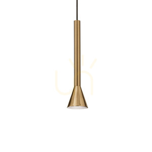 Lampa wisząca Ideallux Diesis 279794 mosiężna LED 7W 6 cm 0 Lampa wisząca Ideallux Diesis 279794 mosiężna LED 7W 6 cm small 0