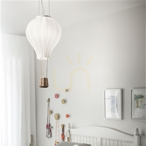 Lampa wisząca dla dzieci Ideallux Dream Big 179858 biała E27 30 cm small 1