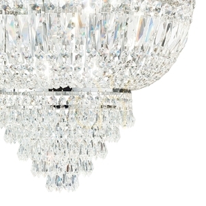 Plafon kryształowy Ideallux Dubai 207186 chrom 6xE14 52 cm 3 Plafon kryształowy Ideallux Dubai 207186 chrom 6xE14 52 cm small 3