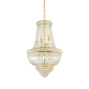 Lampa wisząca Ideallux Dubai 207216 mosiądz kryształ 10xE14 52 cm 0 Lampa wisząca Ideallux Dubai 207216 mosiądz kryształ 10xE14 52 cm small 0