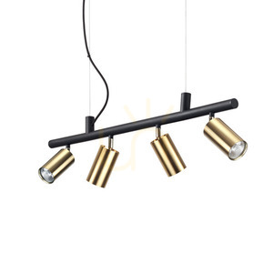 Lampa wisząca Ideallux Dynamite 244624 mosiężna 4xGU10 76 cm 2 Lampa wisząca Ideallux Dynamite 244624 mosiężna 4xGU10 76 cm small 2