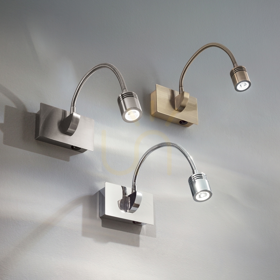 Wyświetl Kinkiet LED Ideallux Dynamo chrom 3,5W 031460 Kinkiet LED Ideallux Dynamo chrom 3,5W 031460