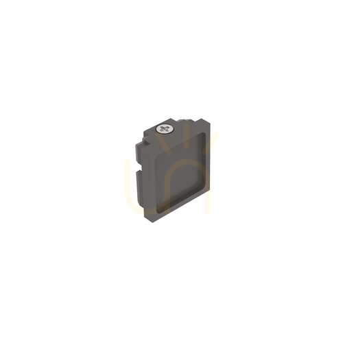 Sprawdź Zaślepka końcowa Ideallux EGO 267241 czarna aluminium 2,6 cm