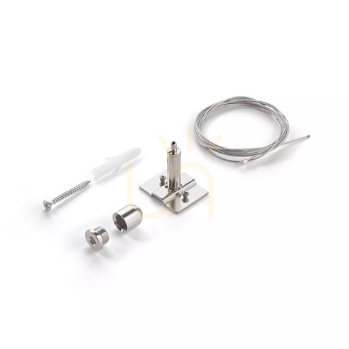 Sprawdź Zawiesie do lampy Ideallux EGO 259376 srebrne 200 cm aluminiowe