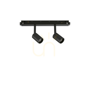 Lampa do szynoprzewodów Ideallux EGO 286334 czarna LED 5W 3000K 2-punktowa small 0