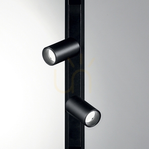 Lampa do szynoprzewodów Ideallux EGO 257624 czarna 5W 3000K 22,3 cm small 1
