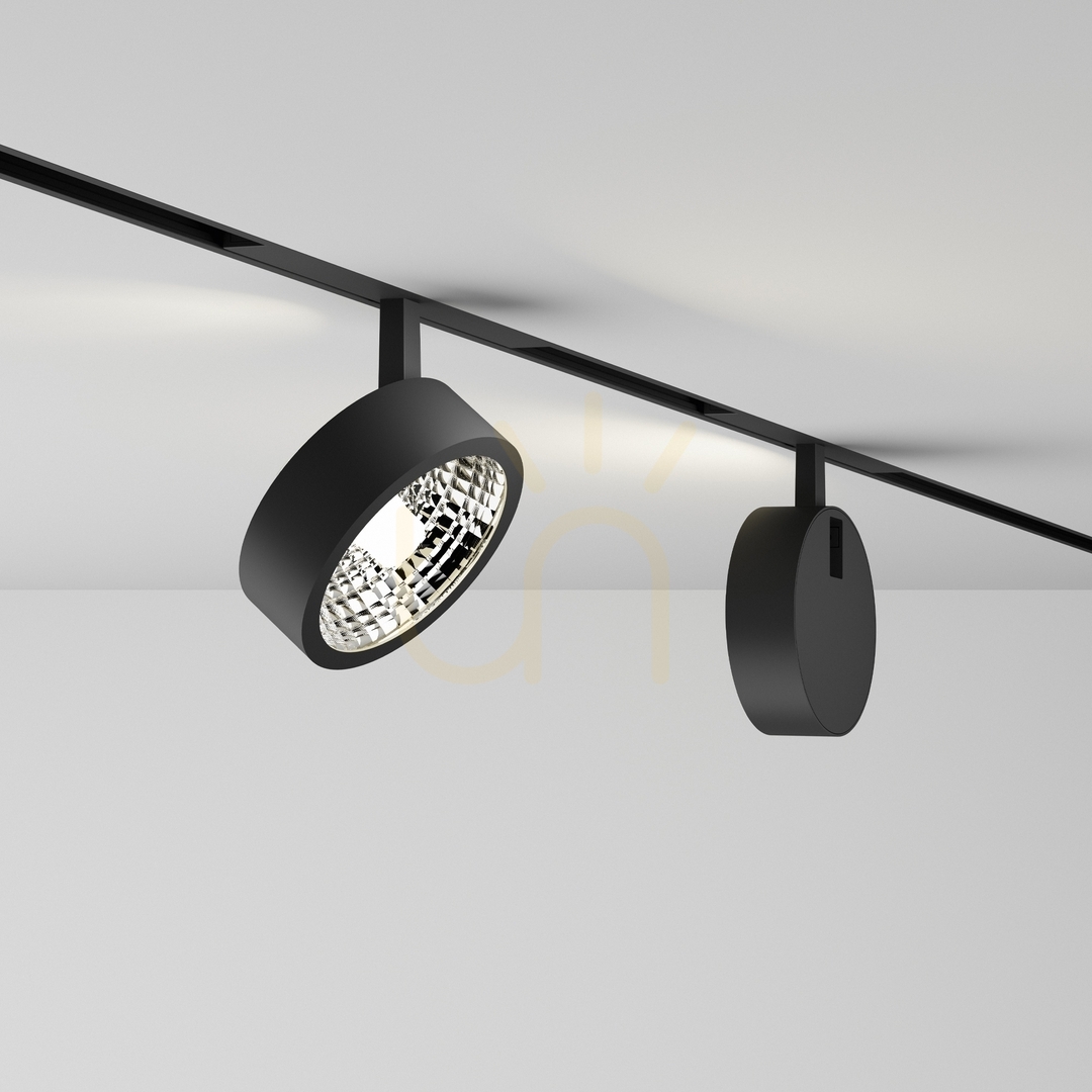 Obejrzyj Lampa do szynoprzewodów Ideallux EGO 290614 czarna LED 9W 3000K 22,3 cm Lampa do szynoprzewodów Ideallux EGO 290614 czarna LED 9W 3000K 22,3 cm