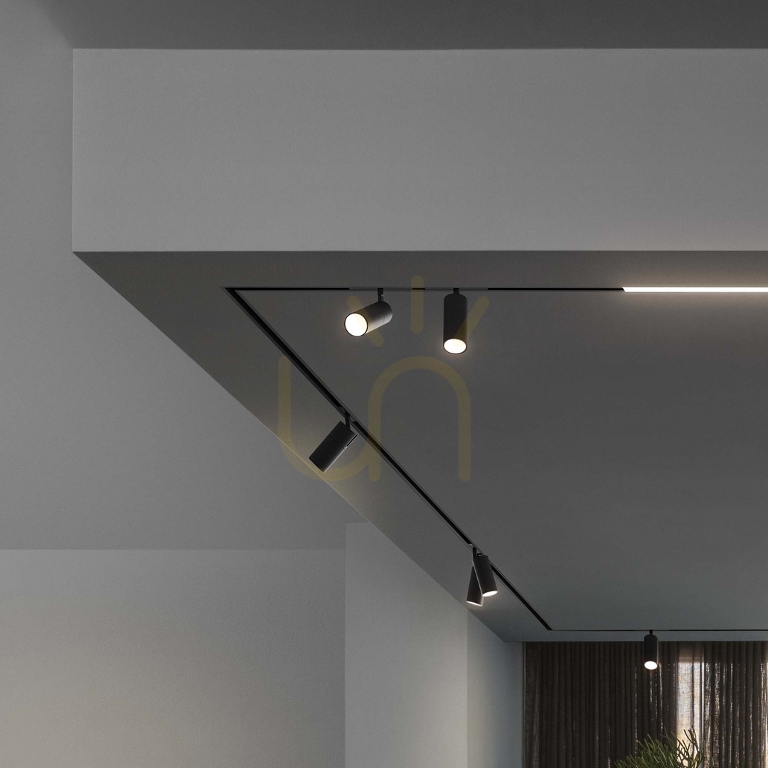 Wyświetl Lampa do szynoprzewodów Ideallux EGO 305608 czarna LED 19W 3000K 22,3 cm Lampa do szynoprzewodów Ideallux EGO 305608 czarna LED 19W 3000K 22,3 cm