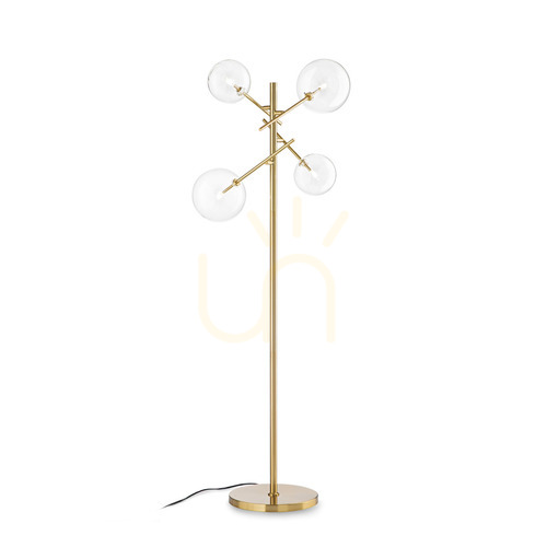 Sprawdź Lampa stojąca Ideallux Equinoxe 290966 mosiądz 4xG4 56 cm