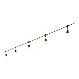 Lampa wisząca Ideallux Fiesta 159836 czarna 5xE27 IP44 404 cm small 0