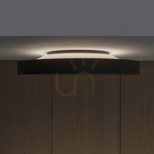 Plafon zewnętrzny Ideallux FLY 306599 czarny LED 26W 3000K 45 cm IP40 small 4