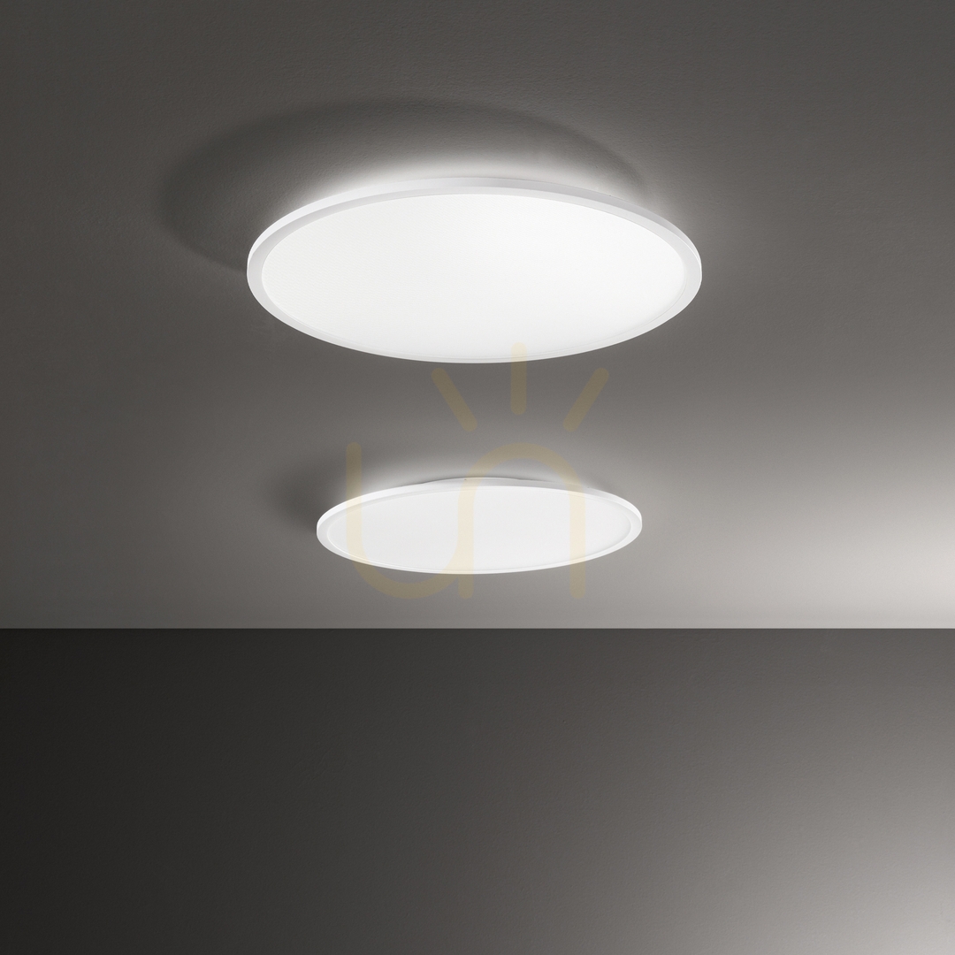 Wyświetl Plafon zewnętrzny LED Ideallux Fly 292250 biały 53W 60 cm 3000K IP40 Plafon zewnętrzny LED Ideallux Fly 292250 biały 53W 60 cm 3000K IP40