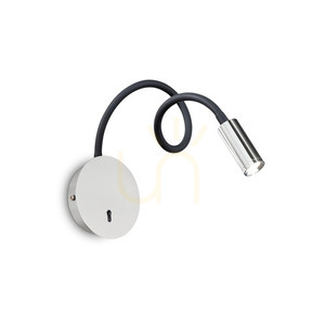 Kinkiet LED Ideallux Focus 203188 chrom 1-punktowy 10,5 cm 0 Kinkiet LED Ideallux Focus 203188 chrom 1-punktowy 10,5 cm small 0