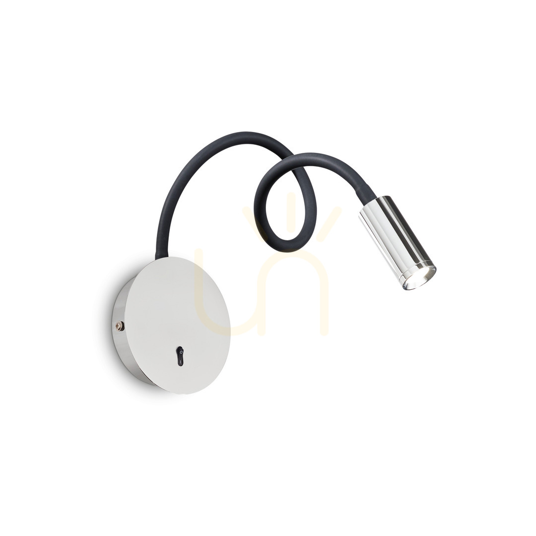 Sprawdź Kinkiet LED Ideallux Focus 203188 chrom 1-punktowy 10,5 cm Kinkiet LED Ideallux Focus 203188 chrom 1-punktowy 10,5 cm