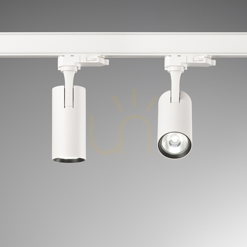 Sprawdź Lampa do szynoprzewodu Ideallux FOX 250410 biała LED 8W 3000K ⌀7 cm