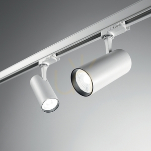 Lampa do szynoprzewodu Ideallux FOX 322360 biała LED 15W 4000K ⌀7 cm small 1