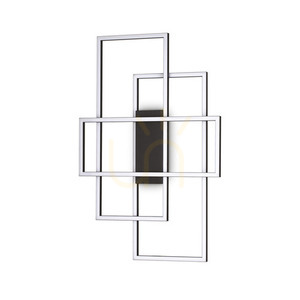 Plafon LED Ideallux Frame 270661 czarny 33W 3000K 62,5 cm small 0