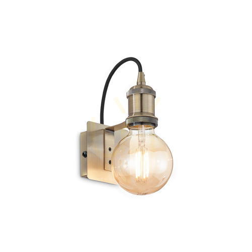Sprawdź Kinkiet Ideallux Frida 163321 mosiężny E27 1x60W 9 cm
