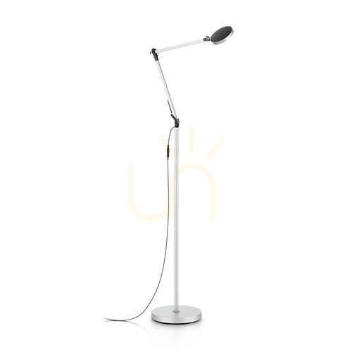 Sprawdź Lampa stojąca Ideallux Futura 204956 srebrna LED 12,5W 145 cm