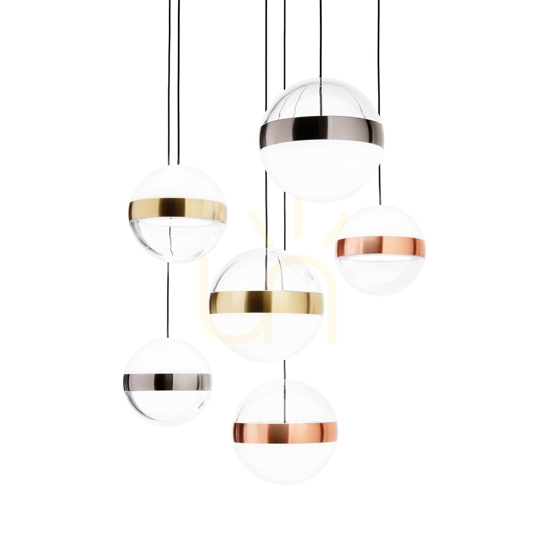 Obejrzyj Lampa wisząca Ideallux Galaxy 321172 LED 58W biała 40 cm Lampa wisząca Ideallux Galaxy 321172 LED 58W biała 40 cm
