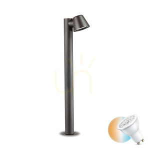 Lampa zewnętrzna stojąca Ideallux GAS 139470 antracyt GU10 IP43 80 cm small 0