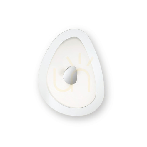Sprawdź Plafon Ideallux GEKO 116112 biały chrom 4xE27 56 cm