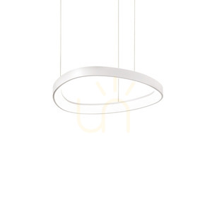 Lampa wisząca Ideallux GEMINI 247229 biała LED 36W 3000K 42,5 cm 0 Lampa wisząca Ideallux GEMINI 247229 biała LED 36W 3000K 42,5 cm small 0