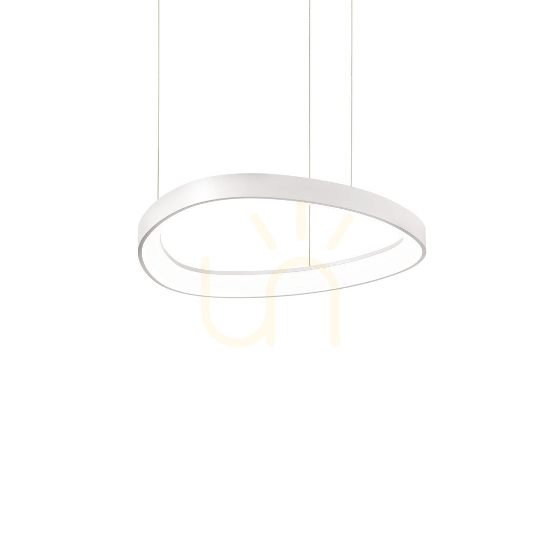 Sprawdź Lampa wisząca Ideallux GEMINI 247229 biała LED 36W 3000K 42,5 cm Lampa wisząca Ideallux GEMINI 247229 biała LED 36W 3000K 42,5 cm
