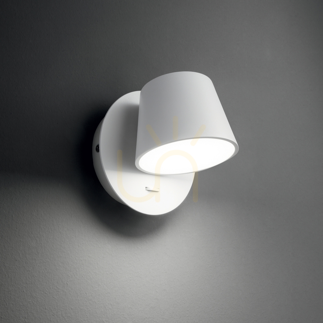Wyświetl Kinkiet Ideallux GIM 167152 biały LED 6,5W 12 cm Kinkiet Ideallux GIM 167152 biały LED 6,5W 12 cm