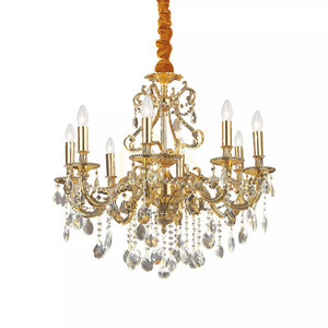 Lampa wisząca Ideallux Gioconda 044934 srebrna 8xE14 73 cm small 2
