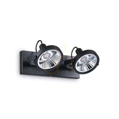 Sprawdź Plafon Ideallux GLIM 200200 biały 2xGU10 31 cm