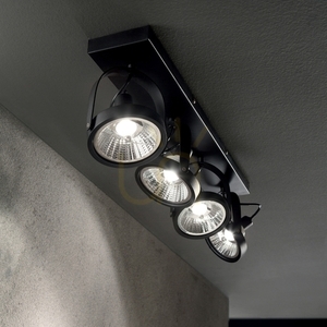 Lampa sufitowa Ideal Lux Glim PL4 biała 4×GU10 65,5 cm 200217 small 2