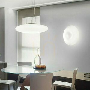 Plafon Ideallux Glory biały szklany 5xE27 60 cm 019765 small 2