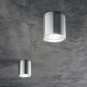 Plafon zewnętrzny Ideallux GUN 163642 szary GU10 IP55 11 cm 1 Plafon zewnętrzny Ideallux GUN 163642 szary GU10 IP55 11 cm small 1