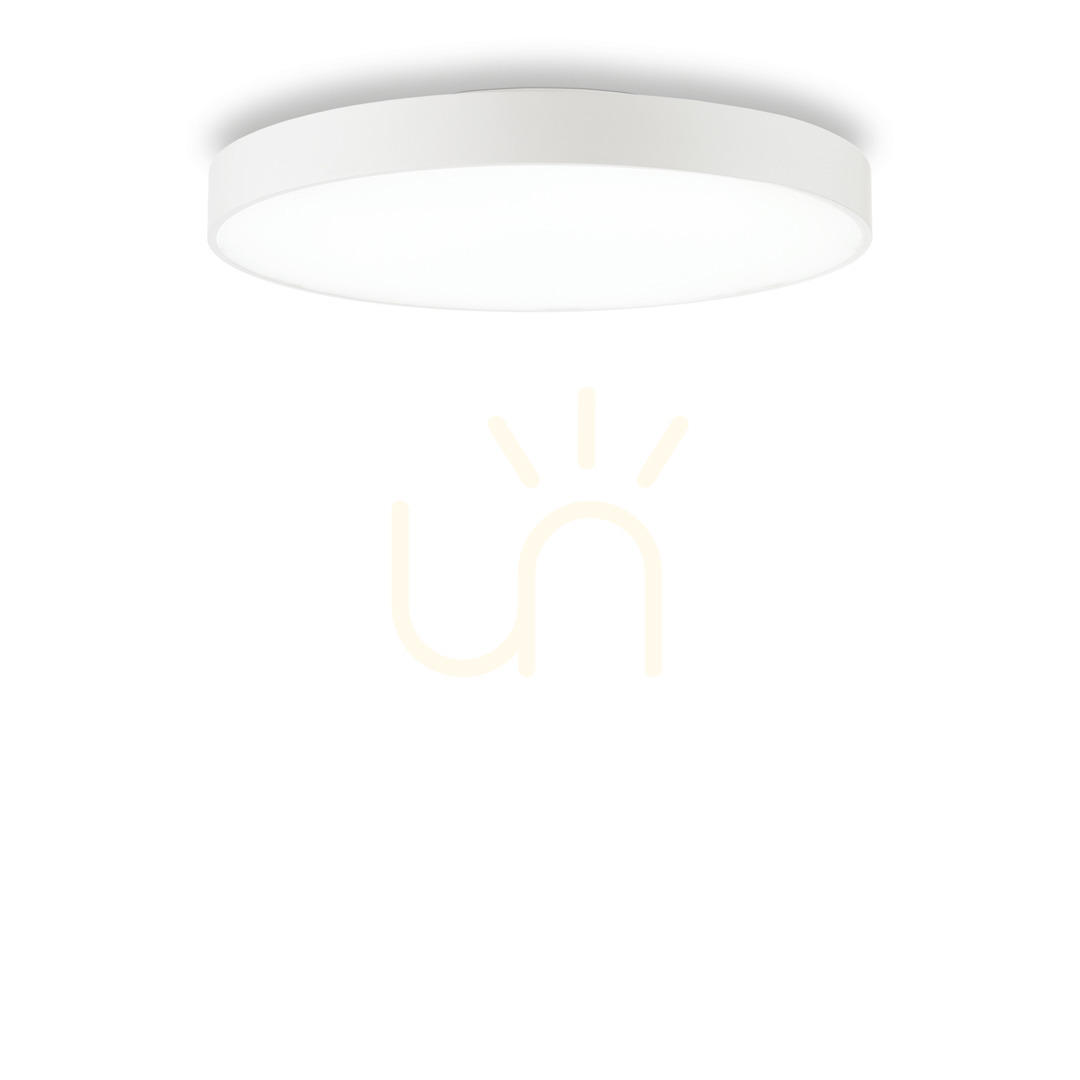 Sprawdź Plafon Ideallux Halo 223223 LED biały 46W 3000K 60 cm Plafon Ideallux Halo 223223 LED biały 46W 3000K 60 cm