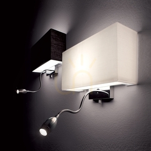 Kinkiet Ideallux Hotel 035956 czarny chrom E27 LED 32 cm 5 Kinkiet Ideallux Hotel 035956 czarny chrom E27 LED 32 cm small 5